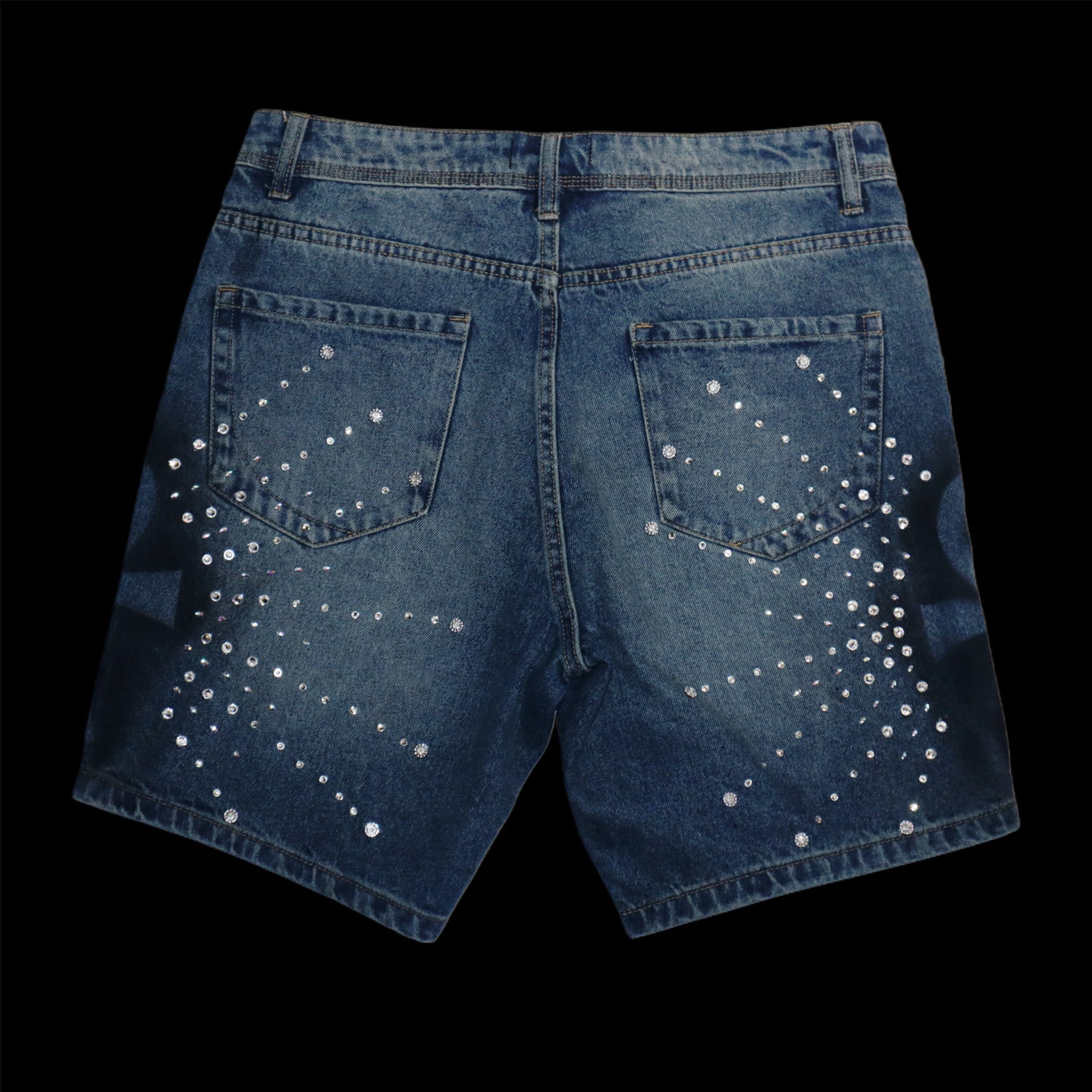 KP:Dark Mode Denim Jeans Shorts {size 32}