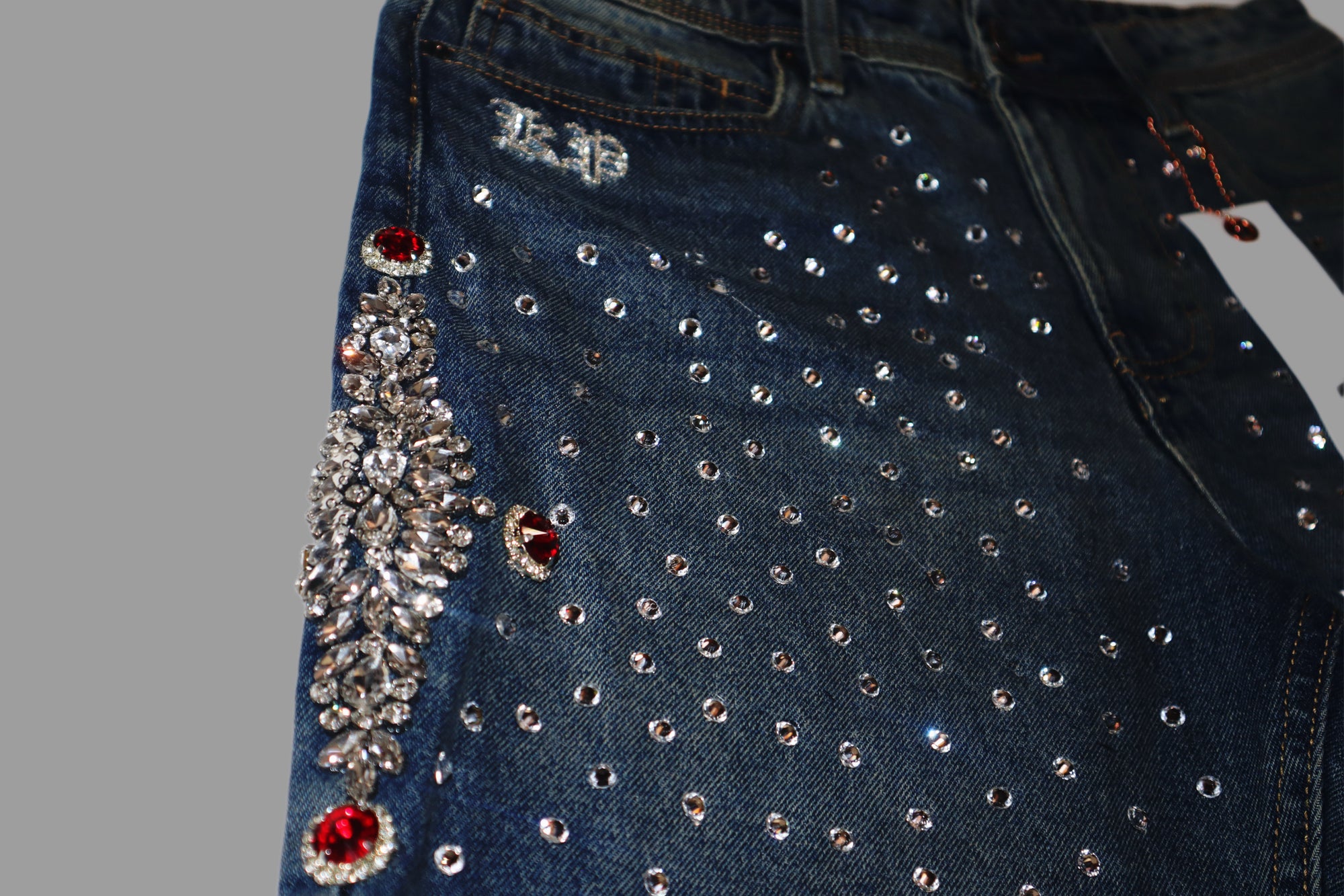 KP: MARS GALAXY Denim Jeans Shorts {Size 30}