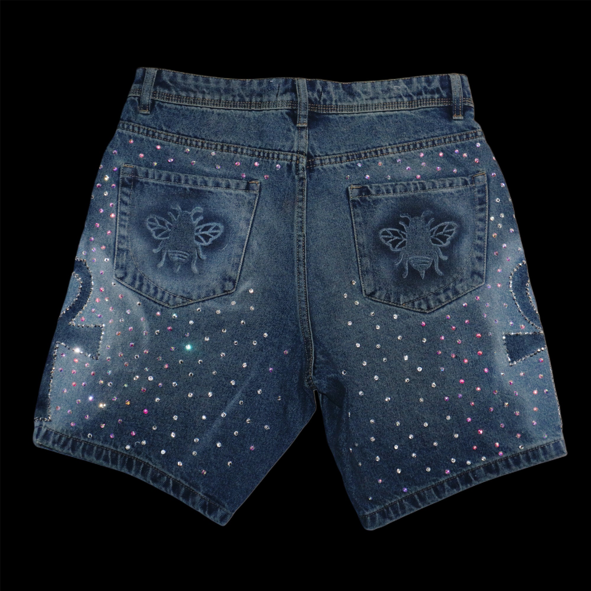 KP: Galaxy Denim Jeans Shorts {size 32}